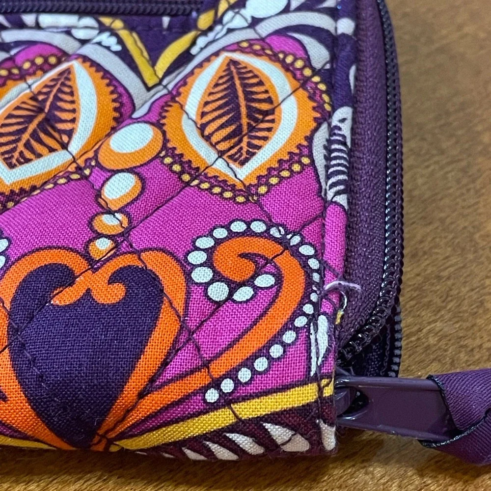 Vera Bradley Convertible Wallet/Wristlet Safari Sunset - Picture 5 of 9